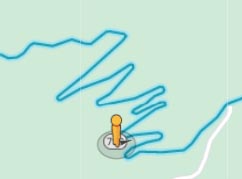 Map of original cool little road